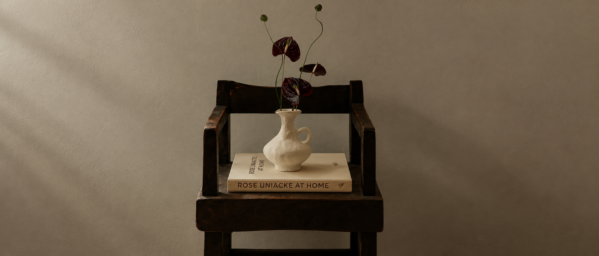 Thoughtful decorative objects in a considered interior