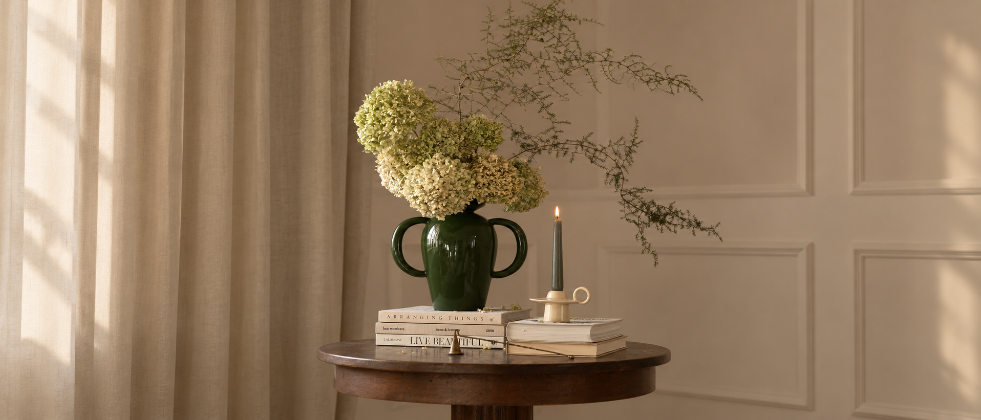 Collected decorative pieces