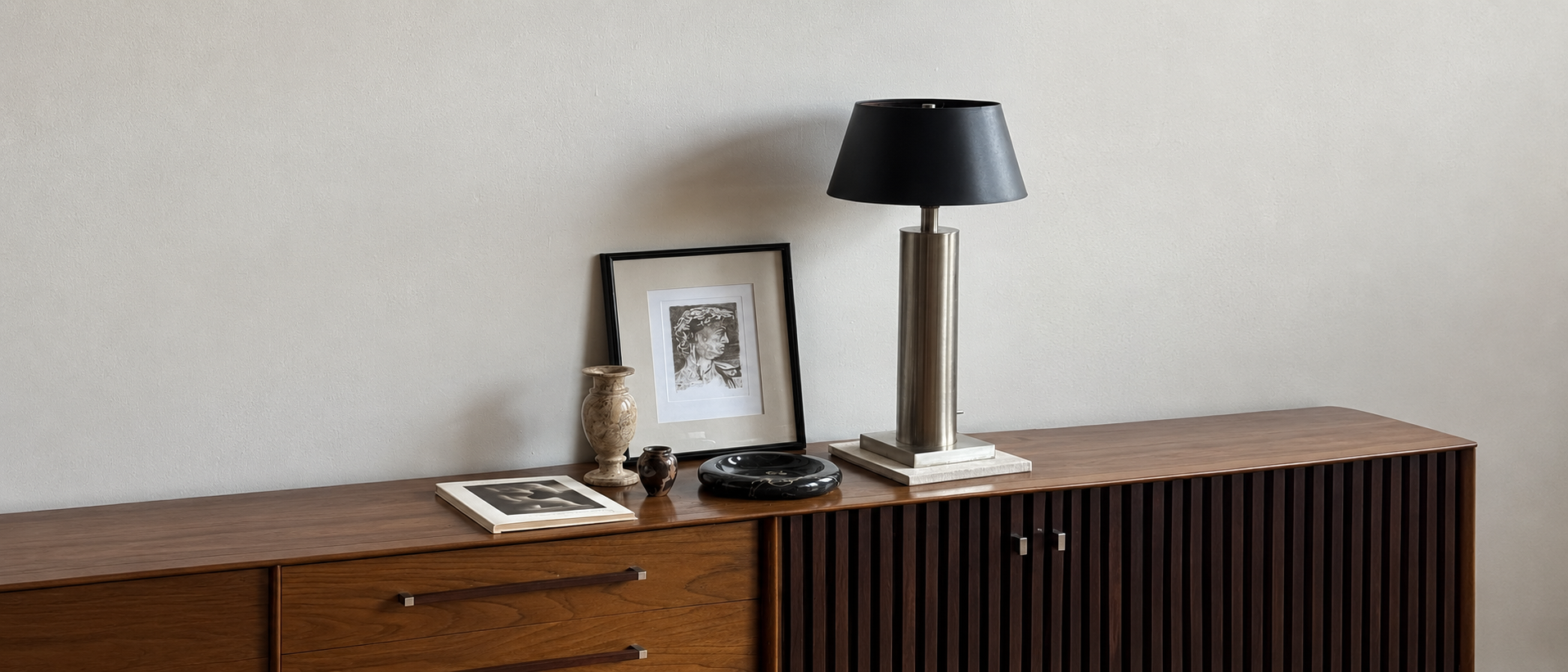 Artful decorative objects for collected interiors