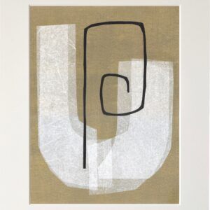 Textured Paper Collage Wall Art