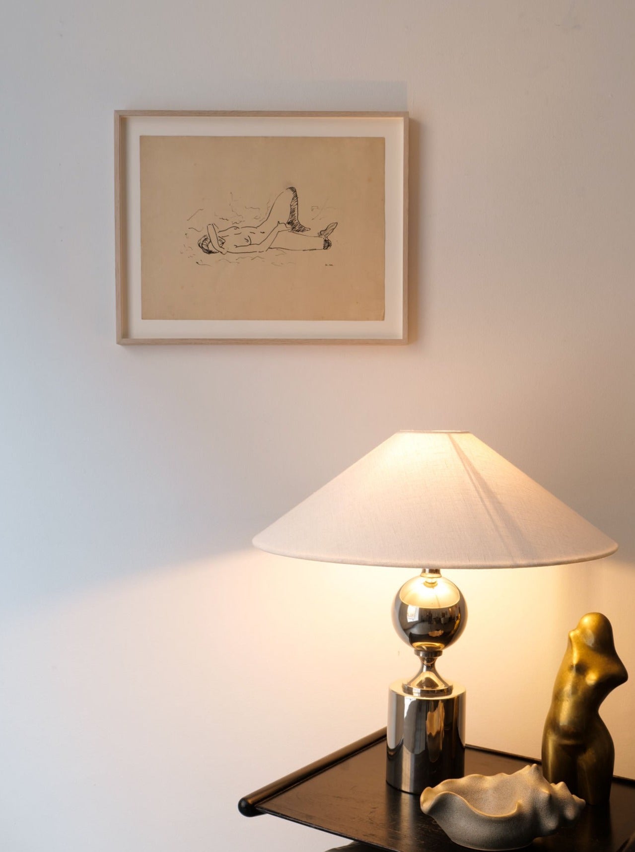 Framed Fauvist Model Sketch - Image 2