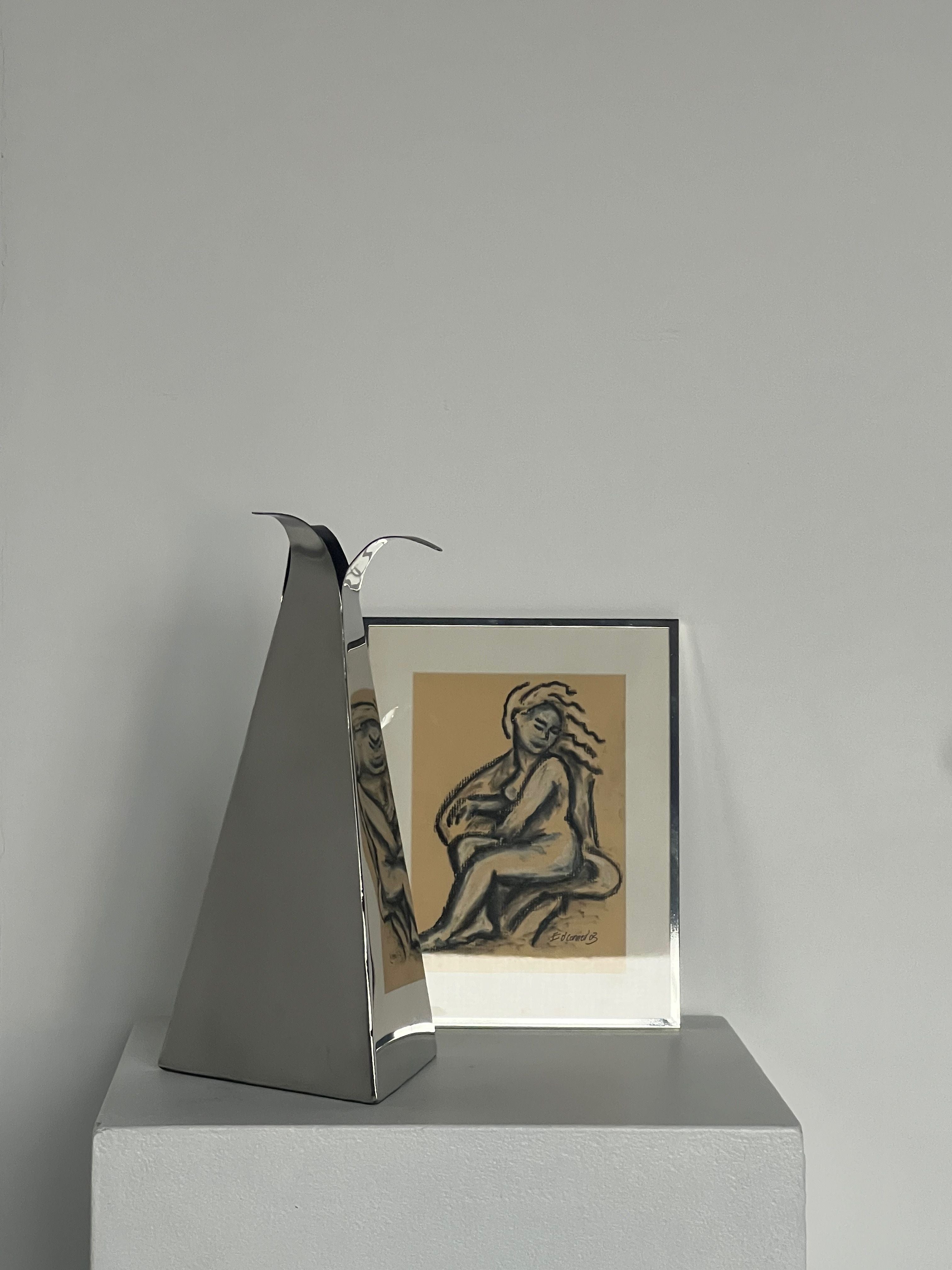 Monochrome Pastel Life Drawing - Image 3