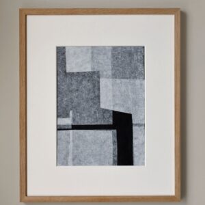 Abstract Paper Collage Wall Art