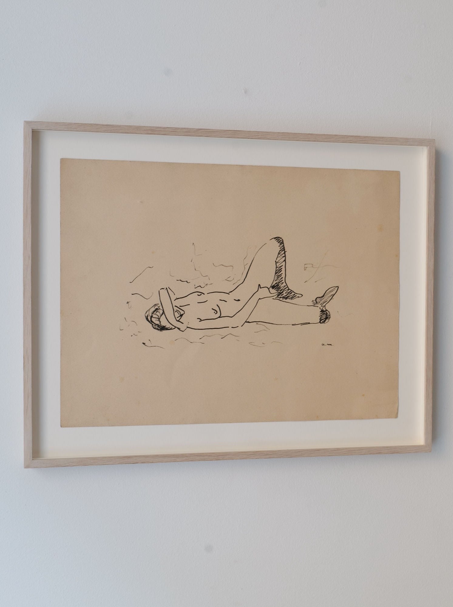 Framed Fauvist Model Sketch - Image 4